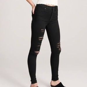 NWOT A&F simone high waist super skinny